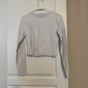 TNA Light Gray Long Sleeve Top